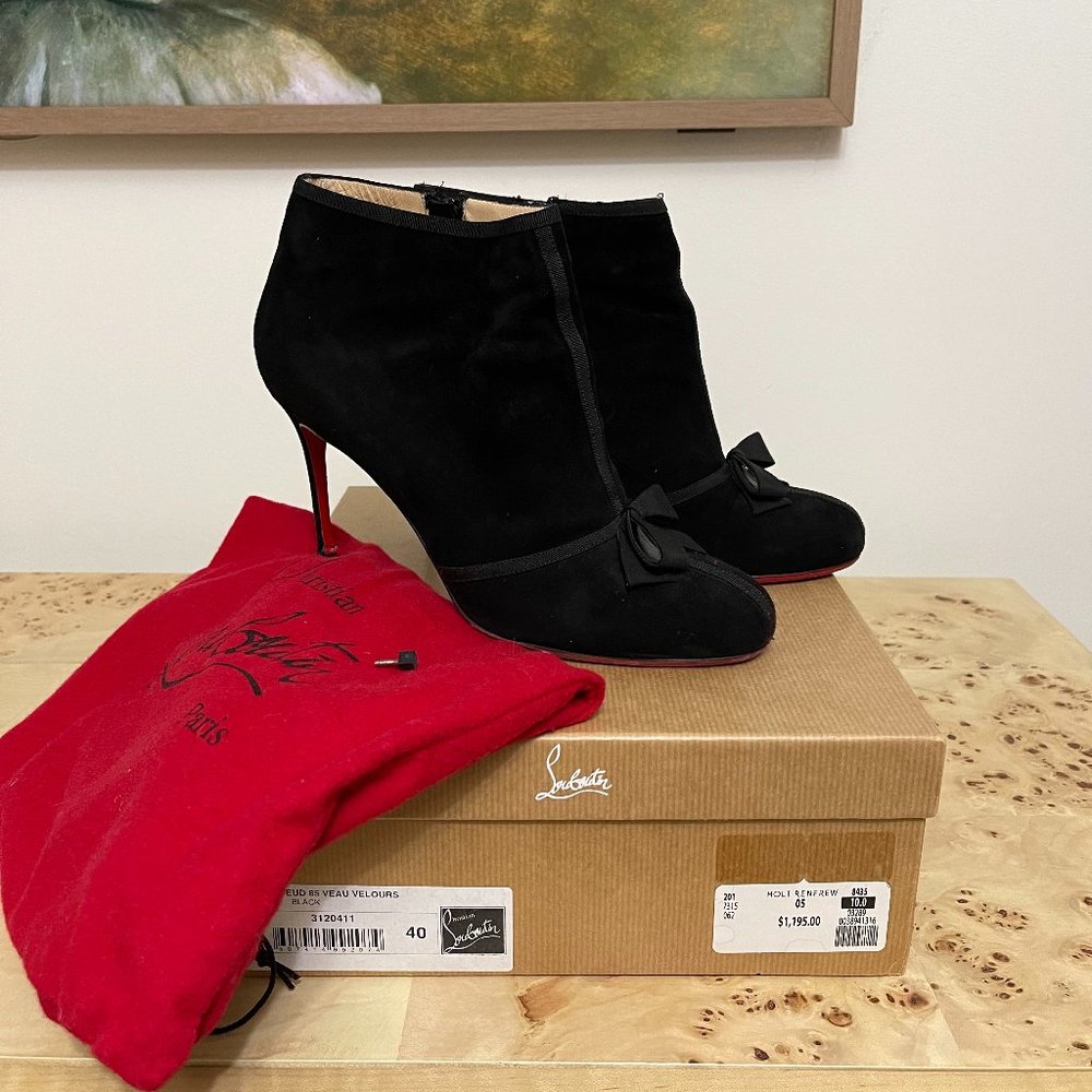 Christian Louboutin Black Boutie - Picture 4 of 8